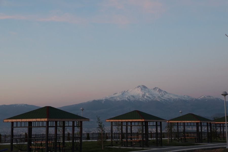 Erciyes Gündoğumu Büyüledi