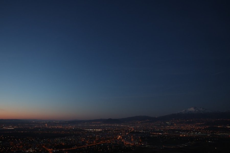 Erciyes Gündoğumu Büyüledi