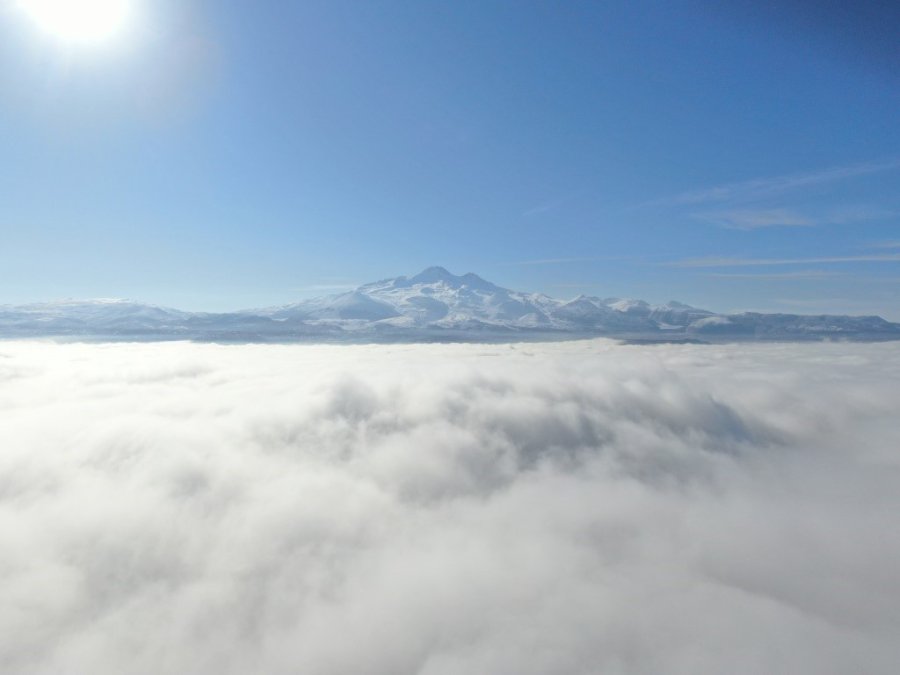 Erciyes Gündoğumu Büyüledi