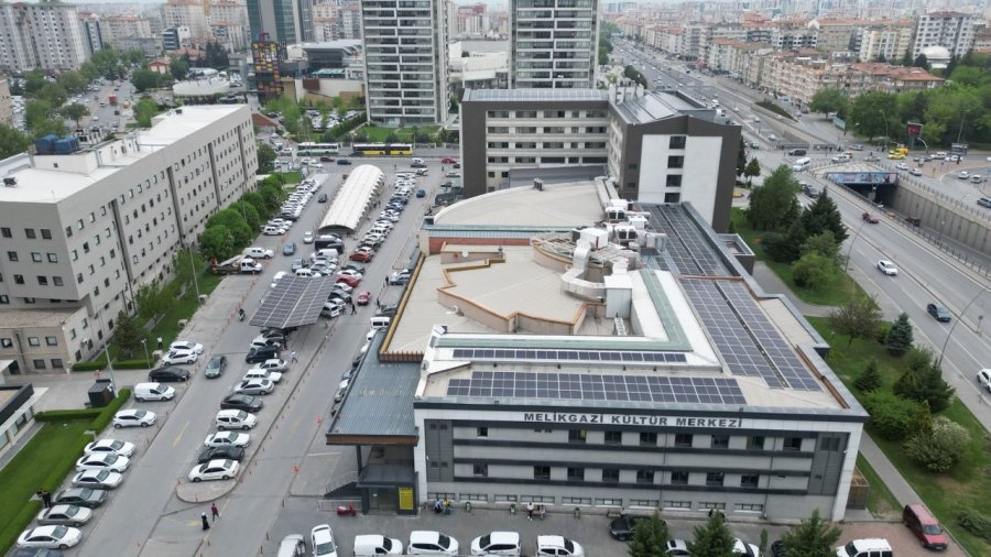 Melikgazi Belediyesi, Ab Hibesiyle Güneş Enerji Santrali Kurdu