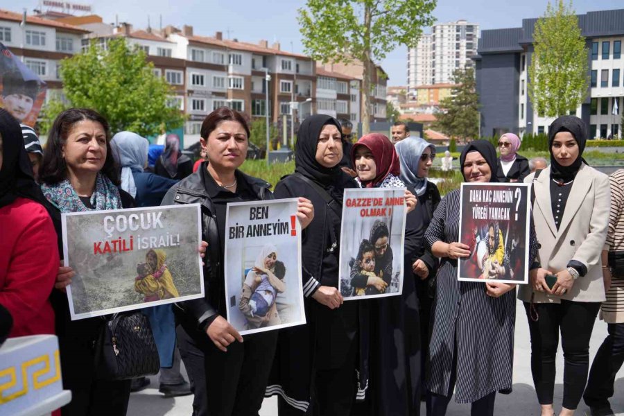 Niğde’de Ak Partili Kadınlar Gazze Anneleri İçin Bir Araya Geldi