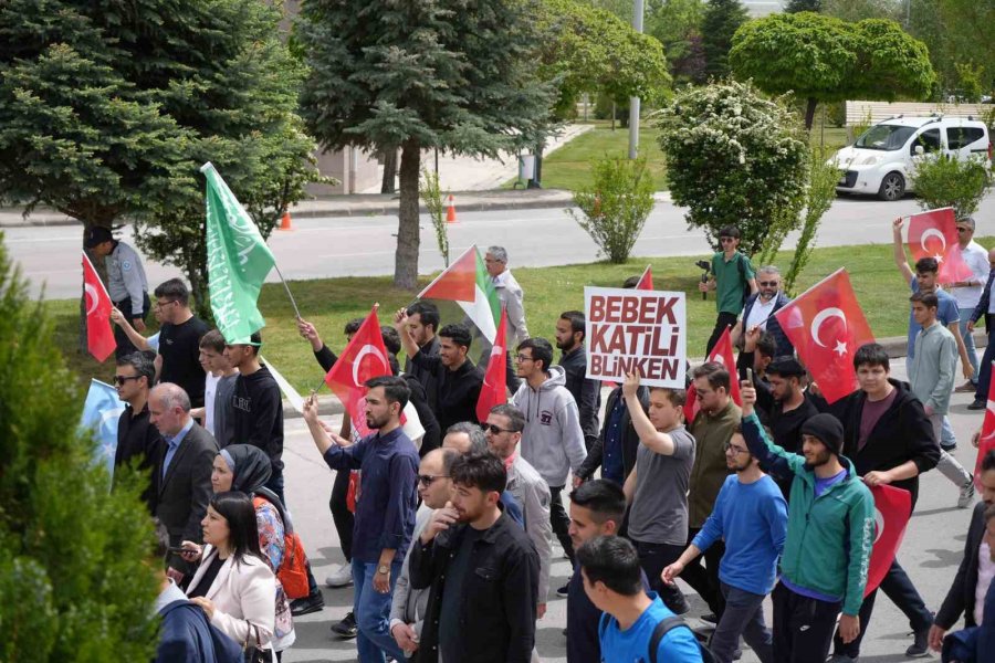 Niğde’de Filistin’e Destek Yürüyüşü Düzenlendi