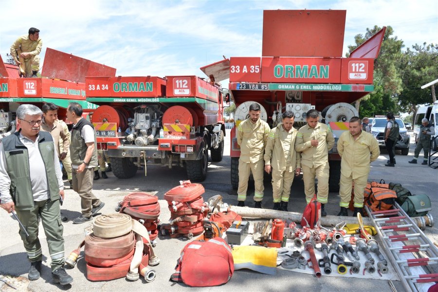 Mersin’de Yangın Tatbikatı İşbaşı Eğitimleri Tamamlandı