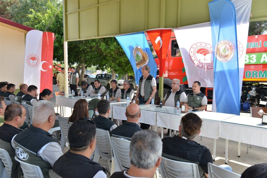 Mersin’de Yangın Tatbikatı İşbaşı Eğitimleri Tamamlandı