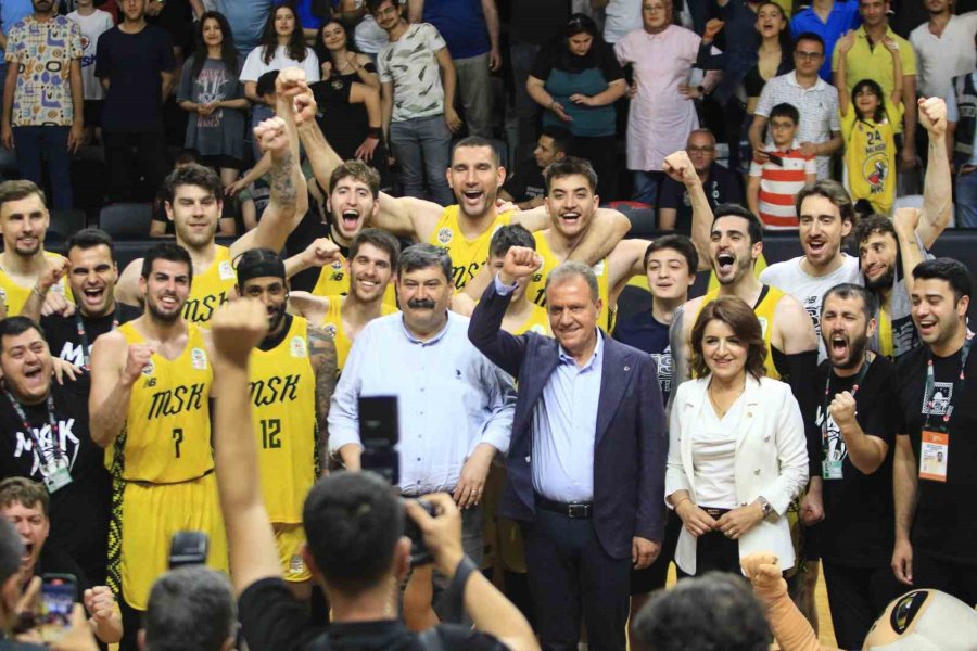 Türkiye Basketbol Ligi: Mersin Büyükşehir Belediyesi: 79 - Gaziantep Basketbol: 77