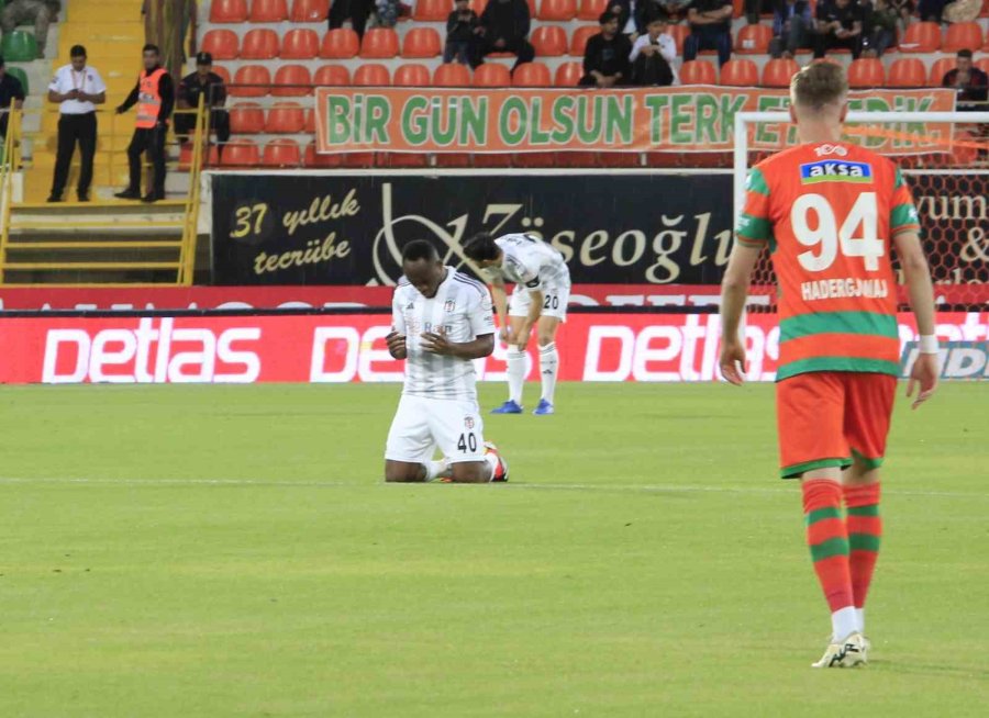 Trendyol Süper Lig: Alanyaspor: 0 - Beşiktaş: 0 (maç Devam Ediyor)