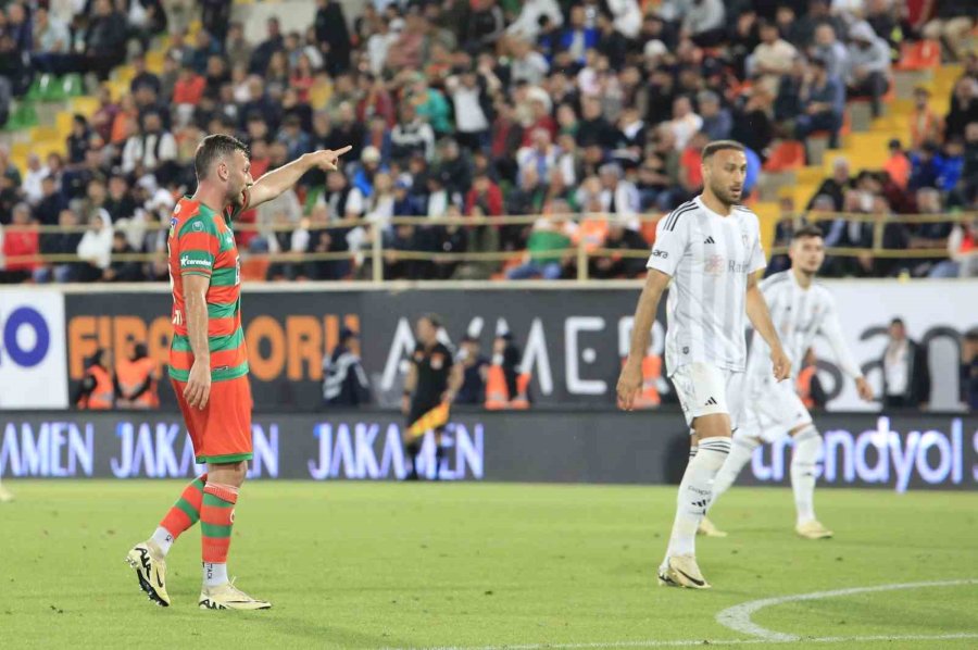 Trendyol Süper Lig: Alanyaspor: 1 - Beşiktaş: 1 (maç Sonucu)