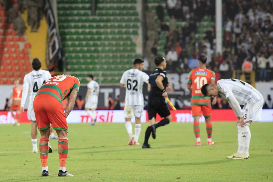 Trendyol Süper Lig: Alanyaspor: 1 - Beşiktaş: 1 (maç Sonucu)