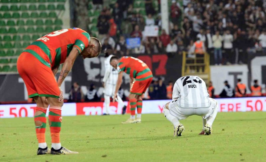 Trendyol Süper Lig: Alanyaspor: 1 - Beşiktaş: 1 (maç Sonucu)