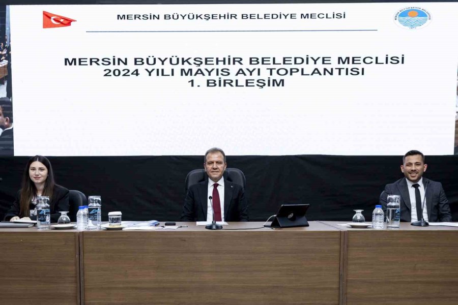 Mersin Büyükşehir Belediyesinin Yeni Logosu Oy Çokluğuyla Kabul Edildi