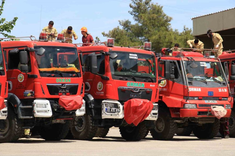 Mersin, Orman Yangın Sezonuna Hazır