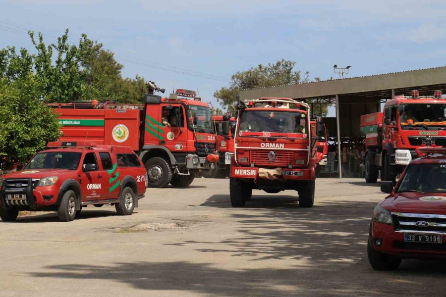 Mersin, Orman Yangın Sezonuna Hazır