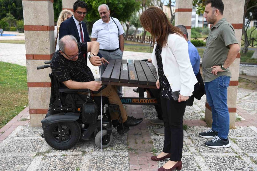 Konyaaltı’nda Erişebilir Park Sayısı 13’e Yükseldi