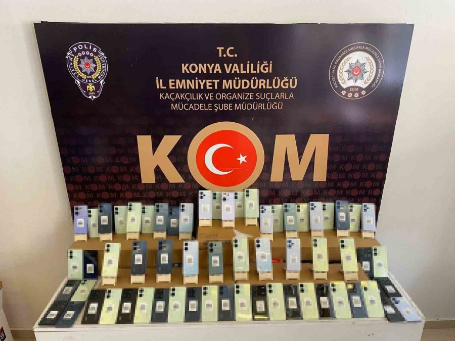 Konya’da 6 Milyon Liralık Kaçakçılık Operasyonu: 28 Gözaltı