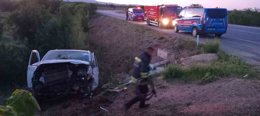 Konya’da Trafik Kazaları: 3 Yaralı