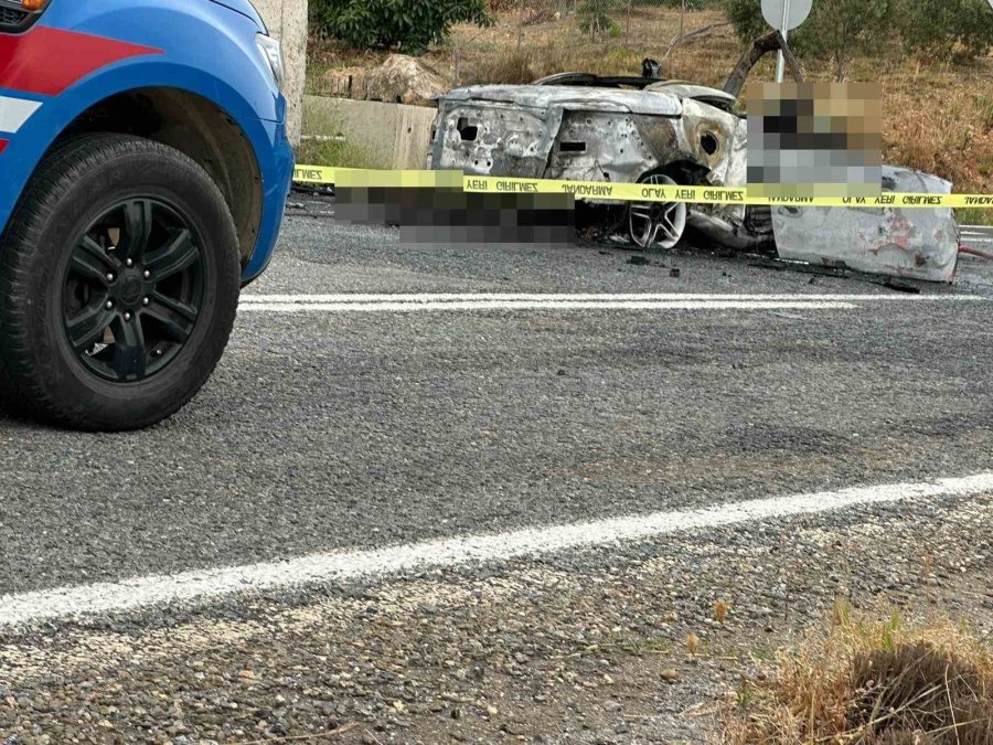 Antalya’da Alev Alan Otomobildeki Polonyalı Çift Hayatını Kaybetti