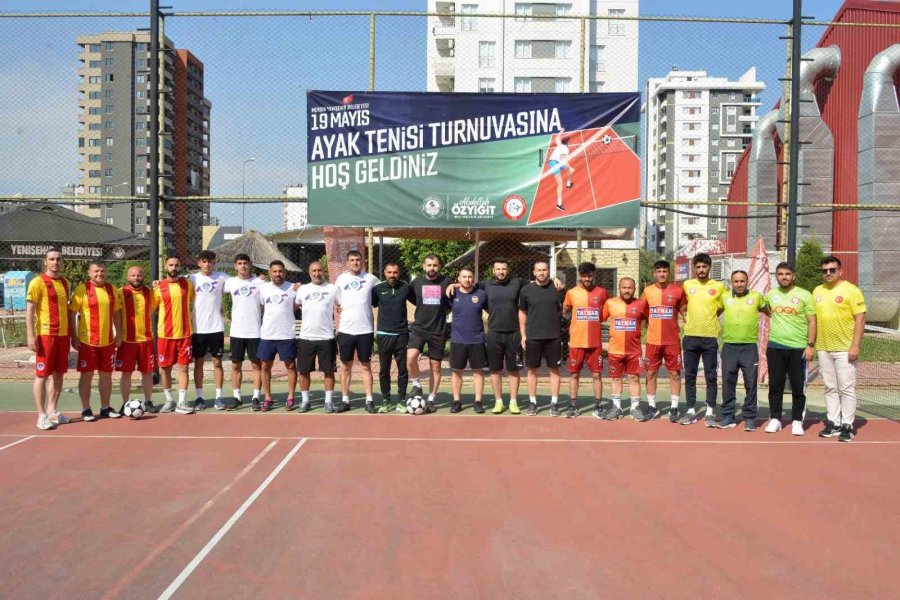 19 Mayıs Ayak Tenisi Turnuvası Başladı