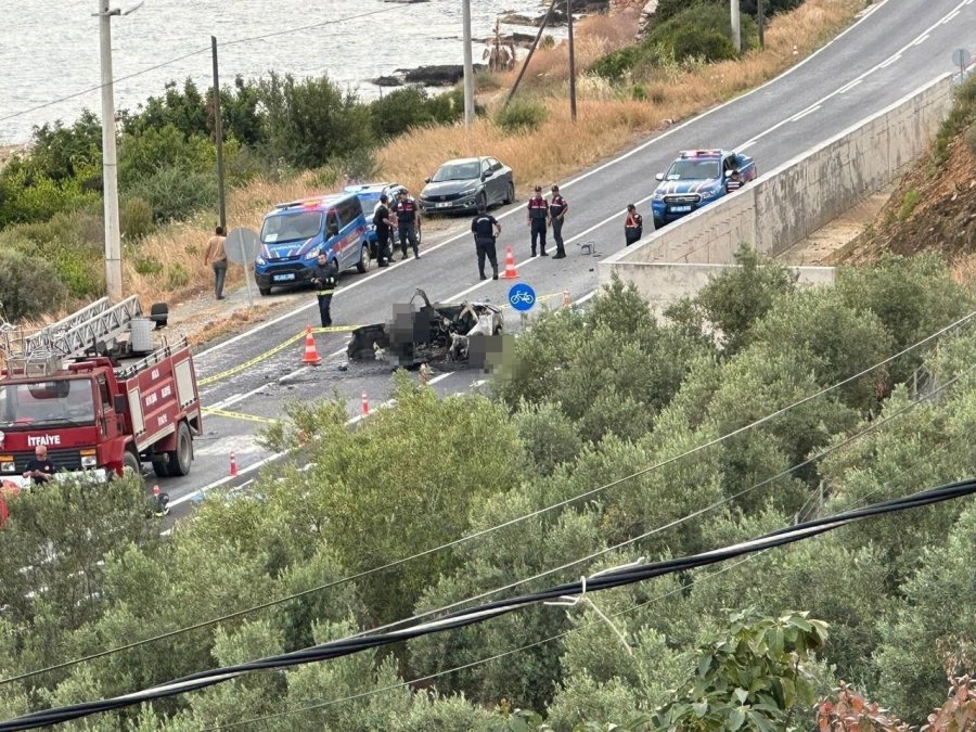 Antalya’da Otomobil Yangınında Hayatını Kaybeden Polonyalı Turistlerin Kimlikleri Belli Oldu