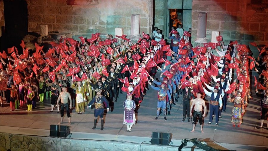 Aspendos’ta 19 Mayıs Şöleni