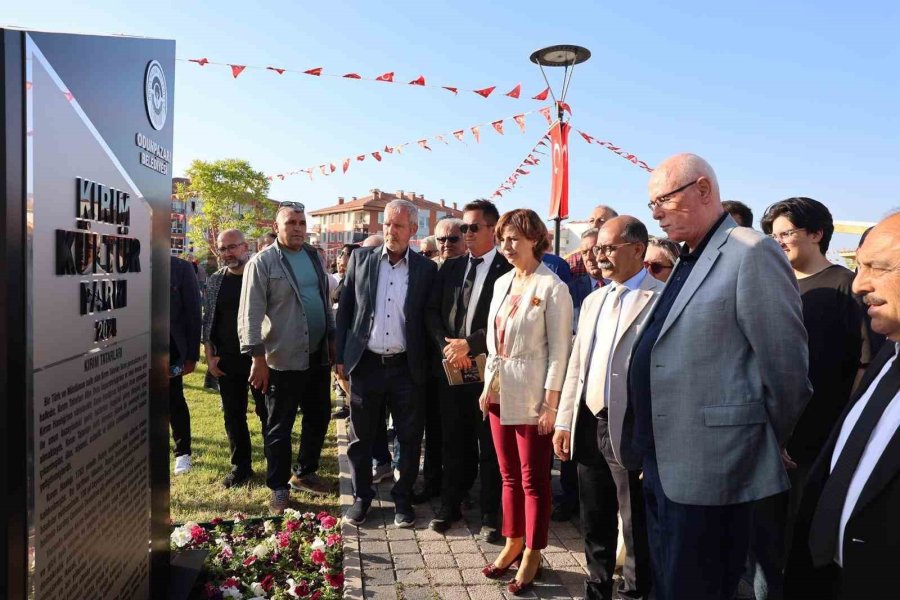 Odunpazarı’nda Kırım Sürgünü Unutulmasın Diye Kırım Kültür Parkı Ve Anıtı Açıldı