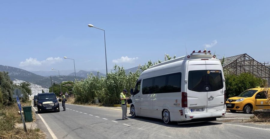 Gazipaşa’da Korsan Taşımacılık Denetlendi