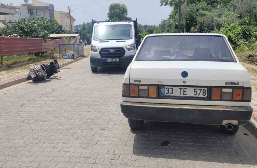 Gözüne Arı Çarpan Motosiklet Sürücüsü Hastanelik Oldu