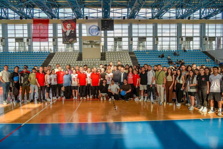 Golbol Kadın Milli Takımı, Kmü’de Öğrencilerle Buluştu