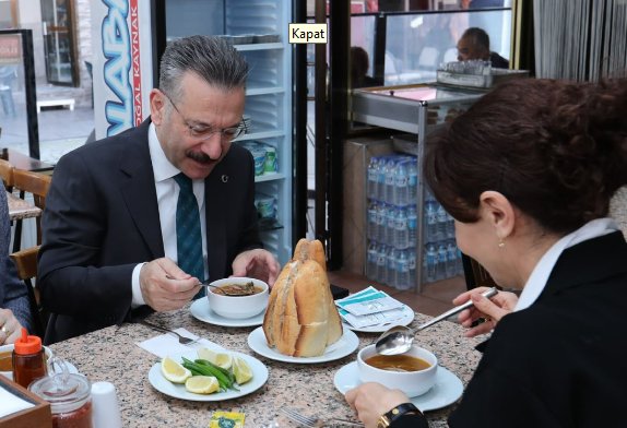 Vali Hüseyin Aksoy, Köklü Lezzet Mekanlarını Ziyaret Etti