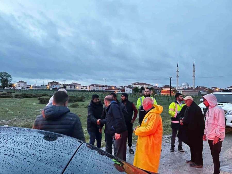 Albayrak’tan, Çifteler’e Geçmiş Olsun Ziyareti