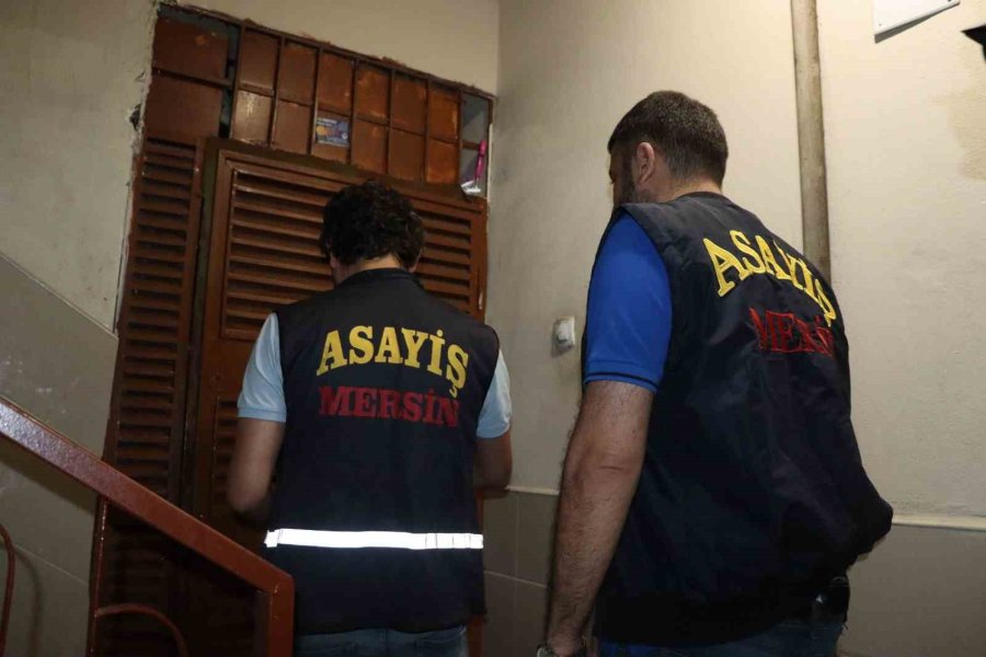 Mersin’de Aranan Şahıslar Operasyonu: 84 Gözaltı