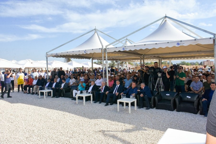 Akdeniz Modern Sanayi Sitesinin Temeli Atıldı