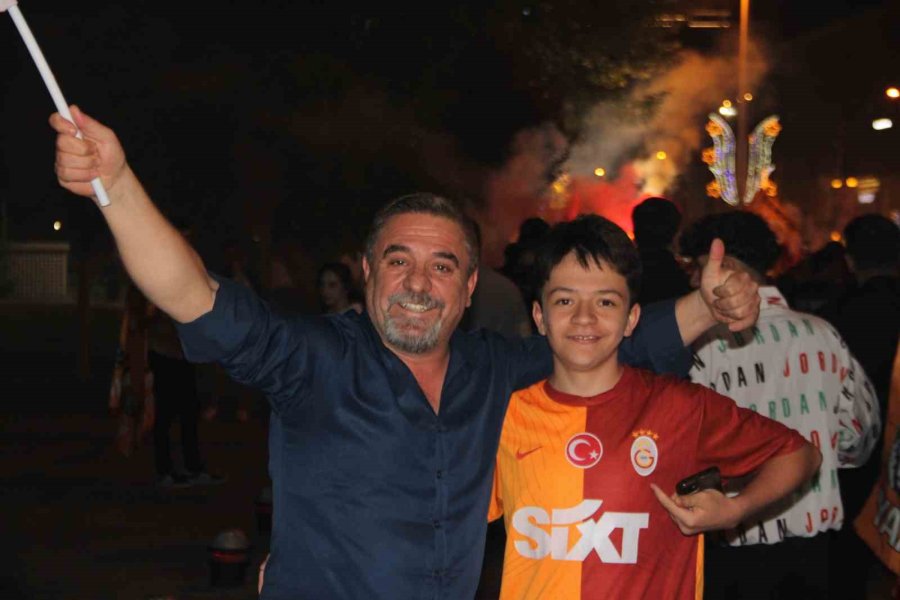 Kayseri’de Galatasaray Coşkusu