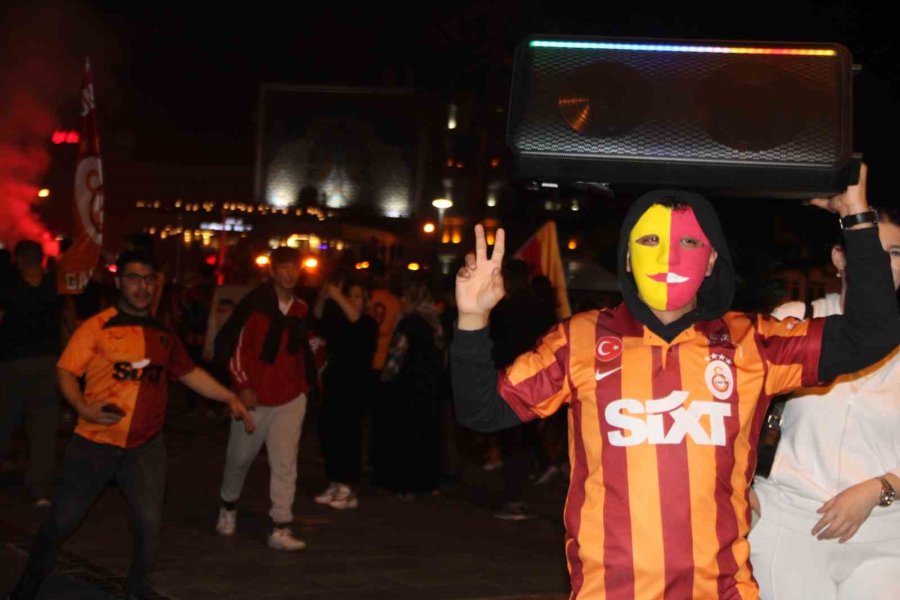 Kayseri’de Galatasaray Coşkusu