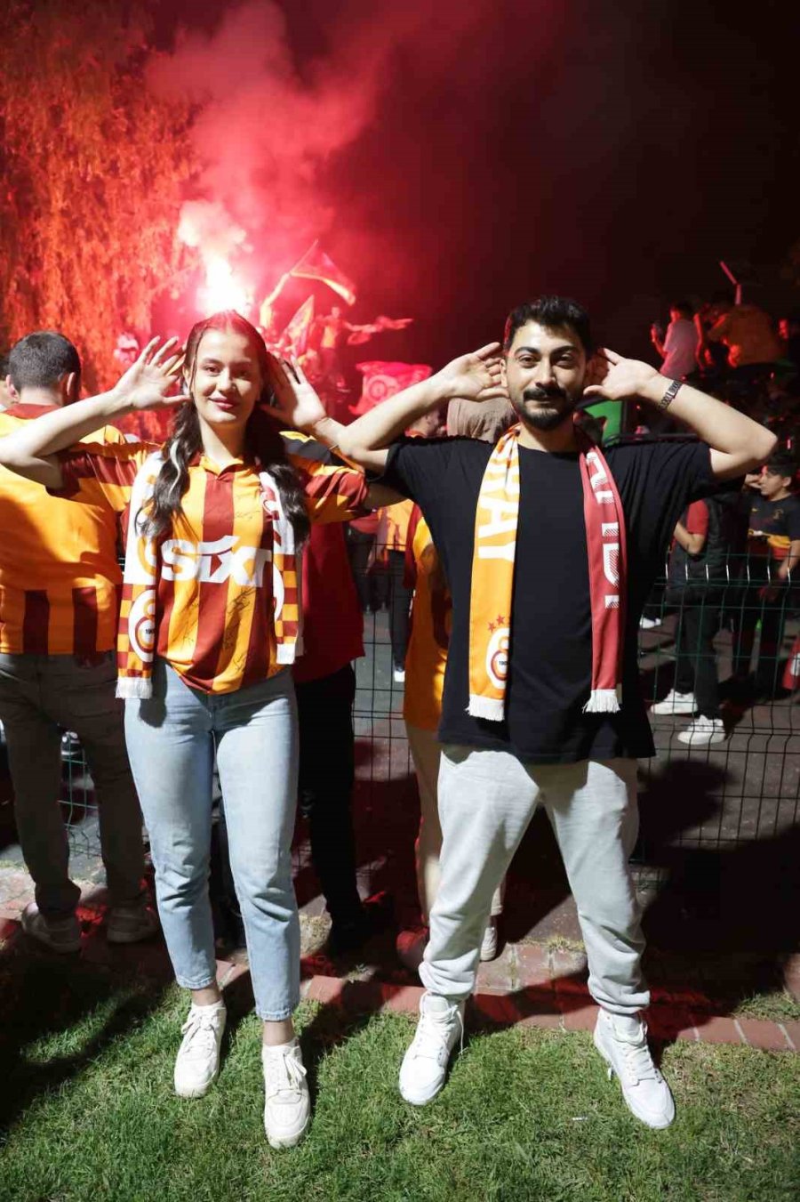 Galatasaray’ın 24. Şampiyonluğu Aksaray’da Coşkuyla Kutlandı