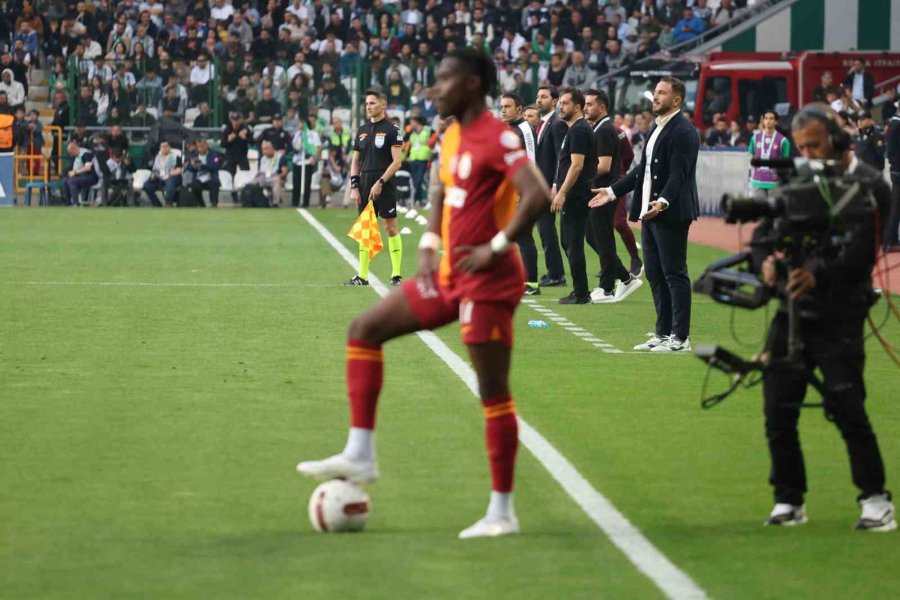 Trendyol Süper Lig: Konyaspor: 0 - Galatasaray: 1 (ilk Yarı)