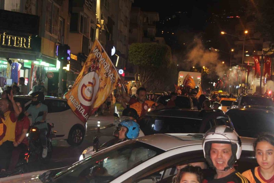 Alanya’da Galatasaray’ın 24. Şampiyonluğu Kutlanıyor
