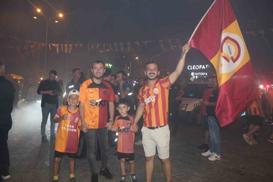 Alanya’da Galatasaray’ın 24. Şampiyonluğu Kutlanıyor