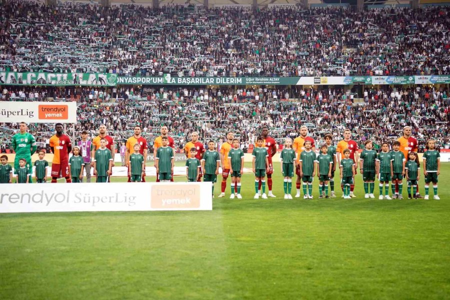 Trendyol Süper Lig: Konyaspor: 0 - Galatasaray: 0 (maç Devam Ediyor)