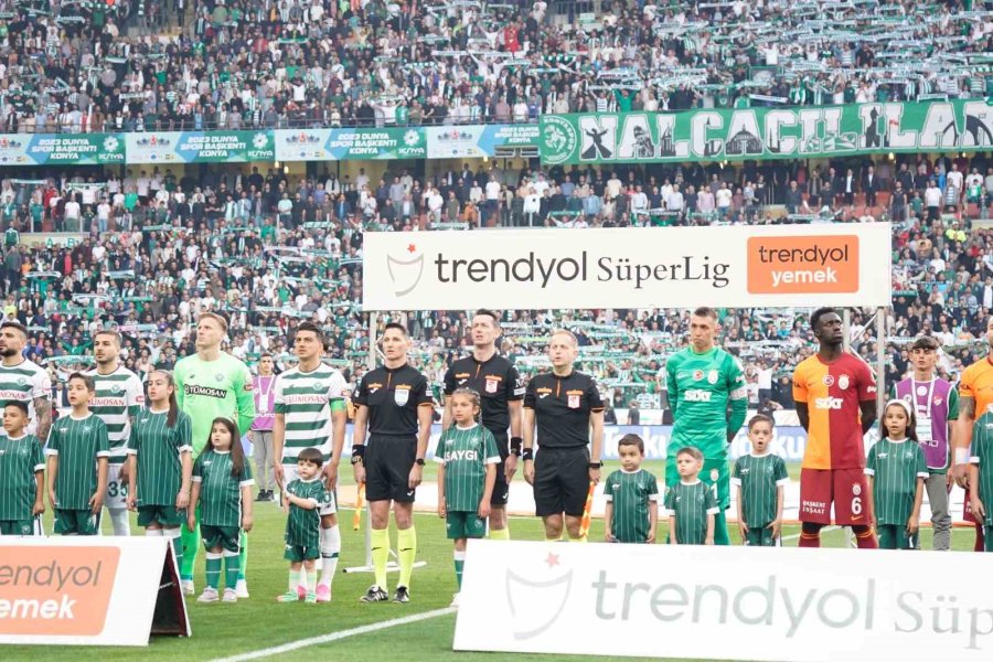 Trendyol Süper Lig: Konyaspor: 0 - Galatasaray: 0 (maç Devam Ediyor)