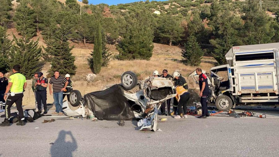 Burdur’da Feci Kaza: 3 Ölü, 2 Yaralı