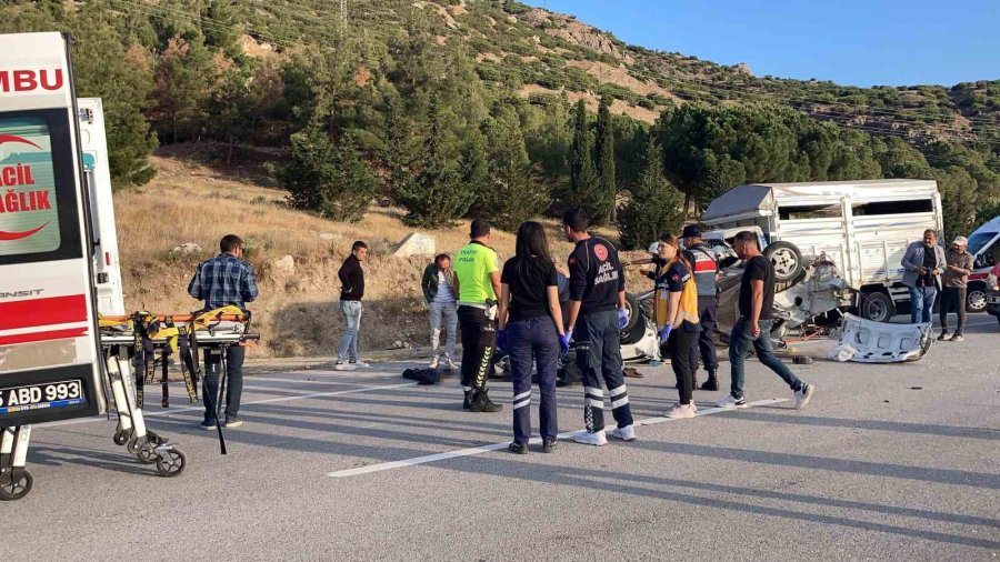 Burdur’da Feci Kaza: 3 Ölü, 2 Yaralı