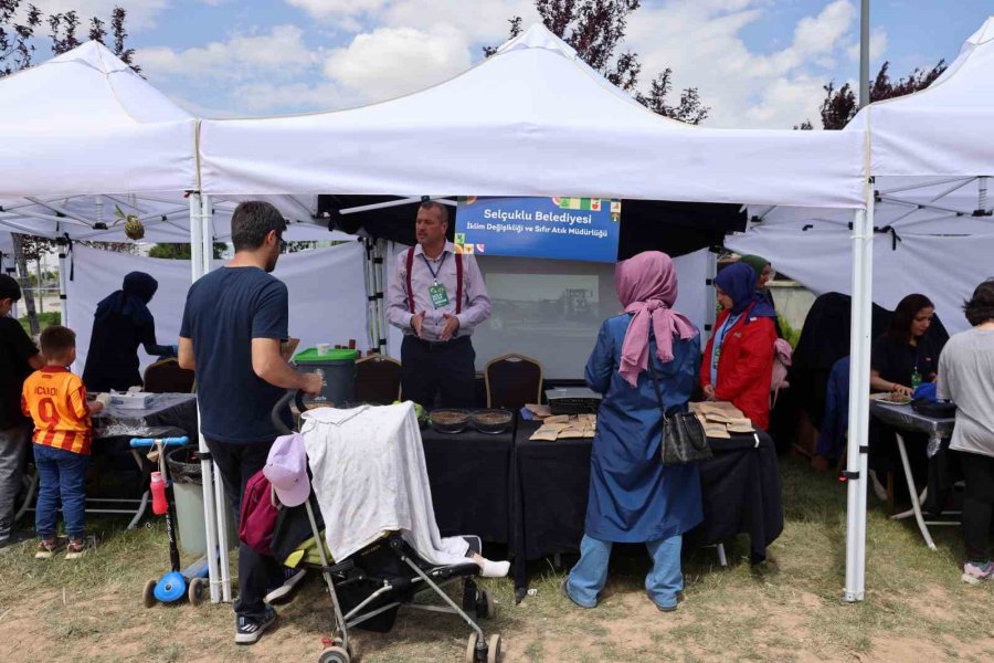 Selçuklu Belediyesi Serafest’te Kompost Üretimini Anlattı