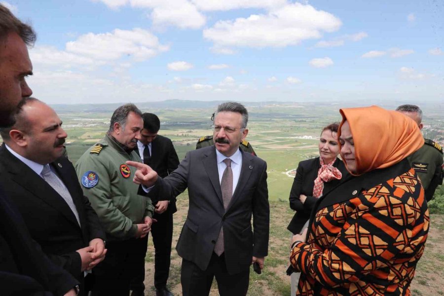 Vali Aksoy’dan Thk Havacılık Eğitim Merkezi Ziyareti