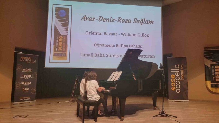 Akdeniz Üniversitesi Piyano Öğrencileri Festivali Düzenlendi