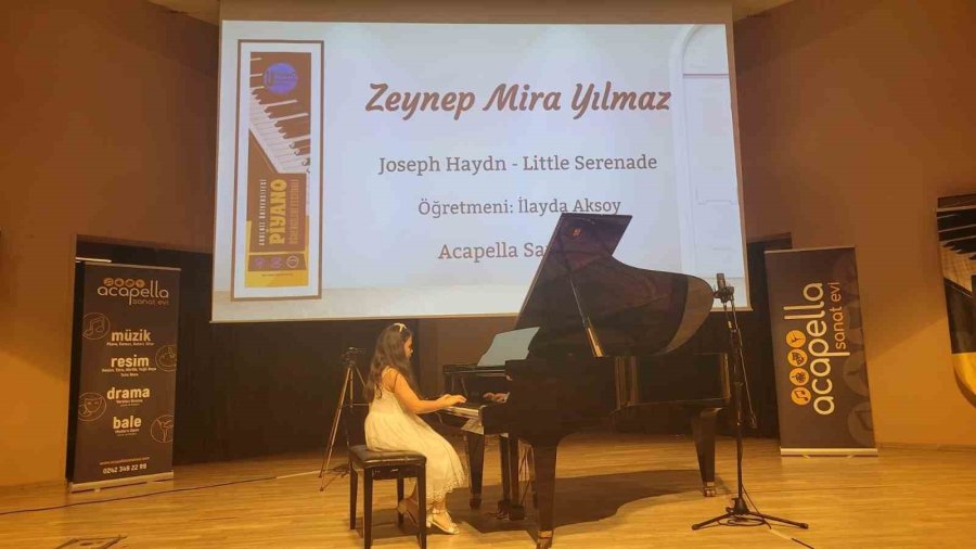 Akdeniz Üniversitesi Piyano Öğrencileri Festivali Düzenlendi