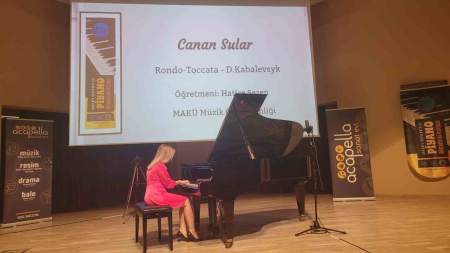 Akdeniz Üniversitesi Piyano Öğrencileri Festivali Düzenlendi