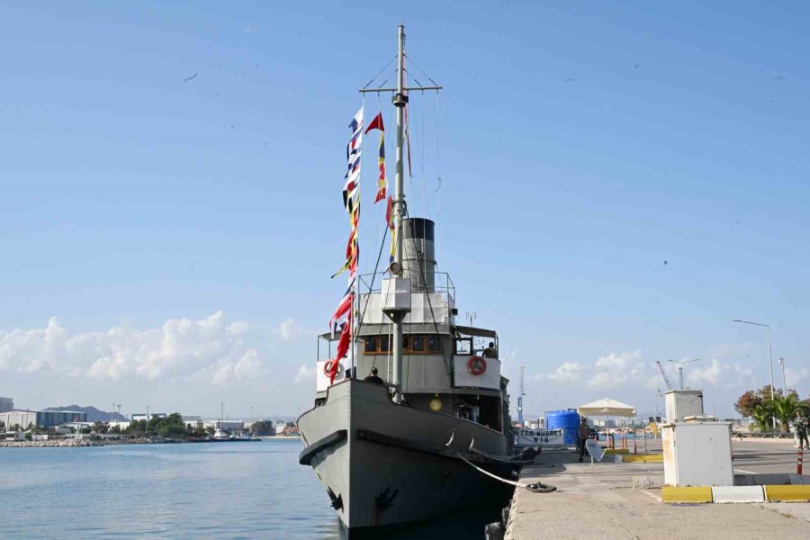 Nusret Mayın Gemisi Antalya Limanı’nın Onur Konuğu Oldu