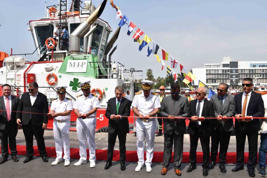 Mersin Limanı’nda Çevre Dostu Römorkör Hizmete Girdi