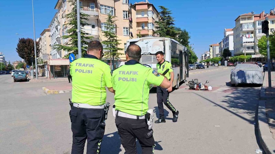 Karaman’da Trafik Kazası: 1 Yaralı