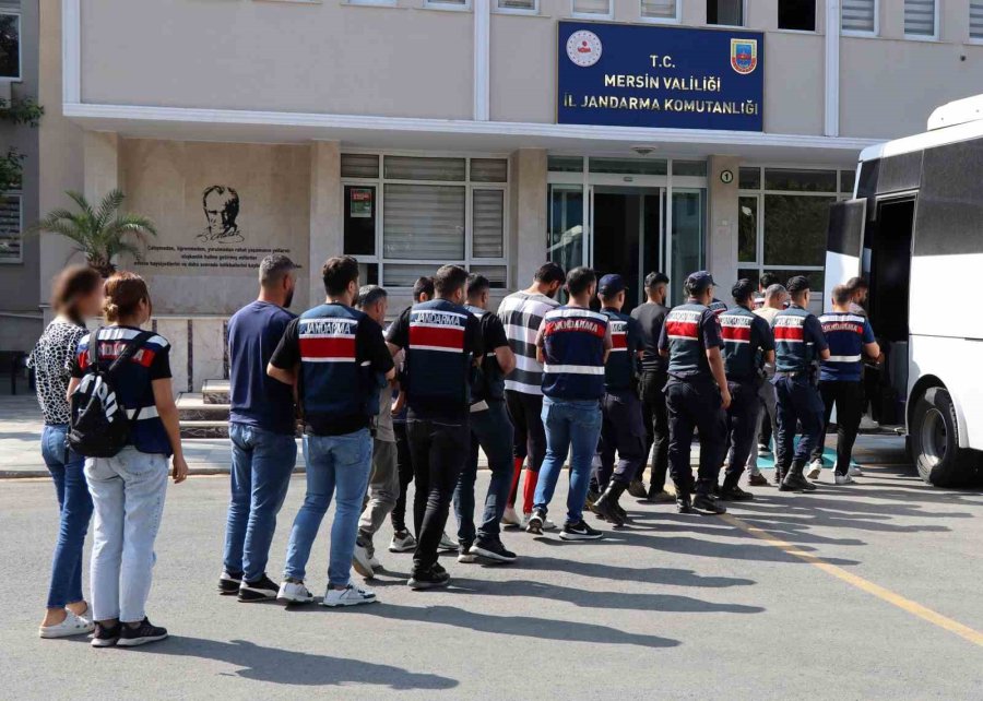 Mersin’de Terör Örgütü Pkk’ya Operasyon: 12 Gözaltı